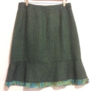 Textured skirt
